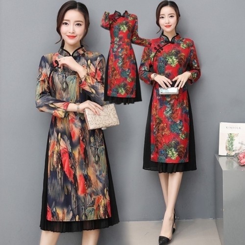Gợi ý 8 loại váy sườn xám cách Tân Trung Quốc phổ biến hiện nay - Xuất Nhập  Khẩu